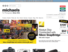 Tablet Screenshot of michaels.com.au